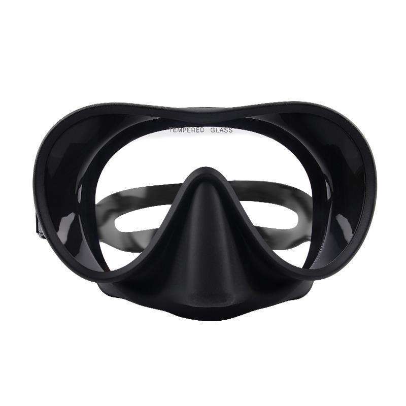 2024 Custom Hot Selling Silicone Frameless Snorkeling Mask Freediving Gear Diving Mask