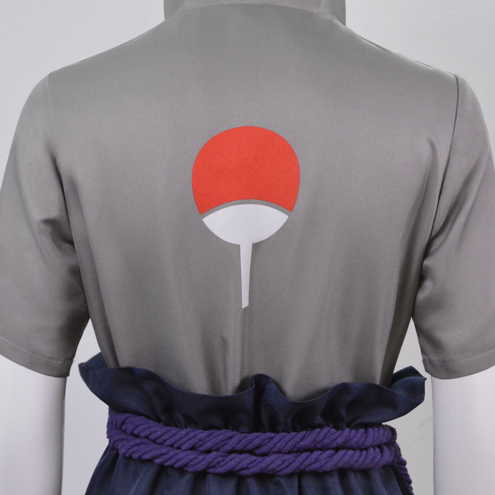 Halloween Carnival Outfit Comic Con Anime Akatsuki Outfit Halloween Ninja Men's Anime Uchiha Sasuke Cosplay Costume