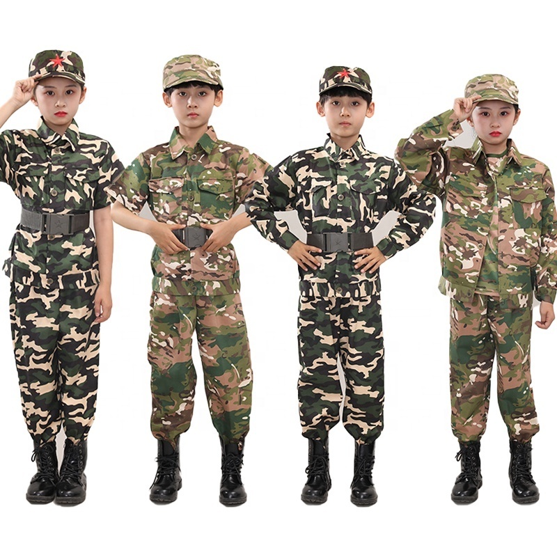 Multiple Clothes Carnival Costume Halloween Dress Up Career Day Roleplay Sets Sports Tactical Costume for Kids