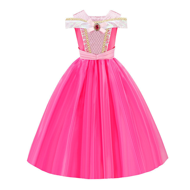 Sleeping Beauty Aurora Princess Dress Birthday Party Belle Princess Dress Carnival Role-playing Performance Dress