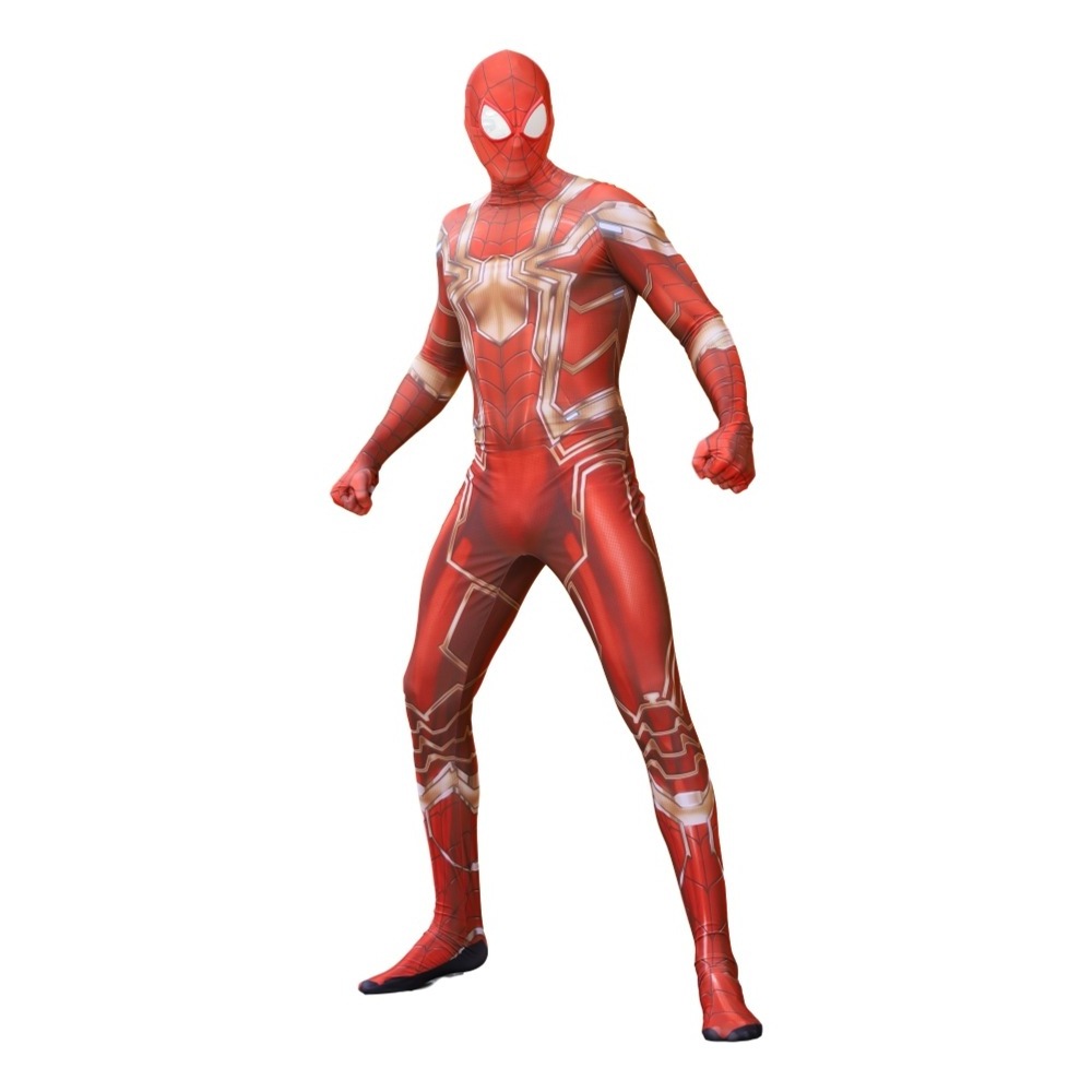 Customized Spiderman No Way Home Miles Morales PS Game Costume Amazing Spider man Suit Adult Man Costume