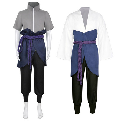 Halloween Carnival Outfit Comic Con Anime Akatsuki Outfit Halloween Ninja Men's Anime Uchiha Sasuke Cosplay Costume