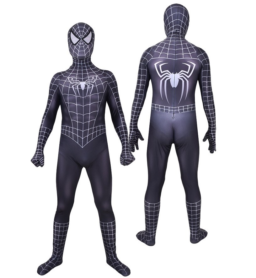 Customized Spiderman No Way Home Miles Morales PS Game Costume Amazing Spider man Suit Adult Man Costume