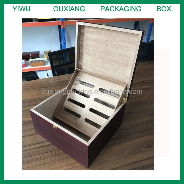 custom design hot sale luxury shoe accessories wooden box