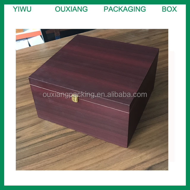 custom design hot sale luxury shoe accessories wooden box