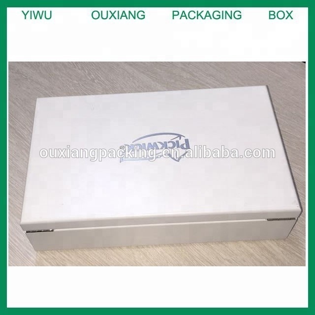 new design luxury matte white lacquer finish wooden tea box with 8 compartments