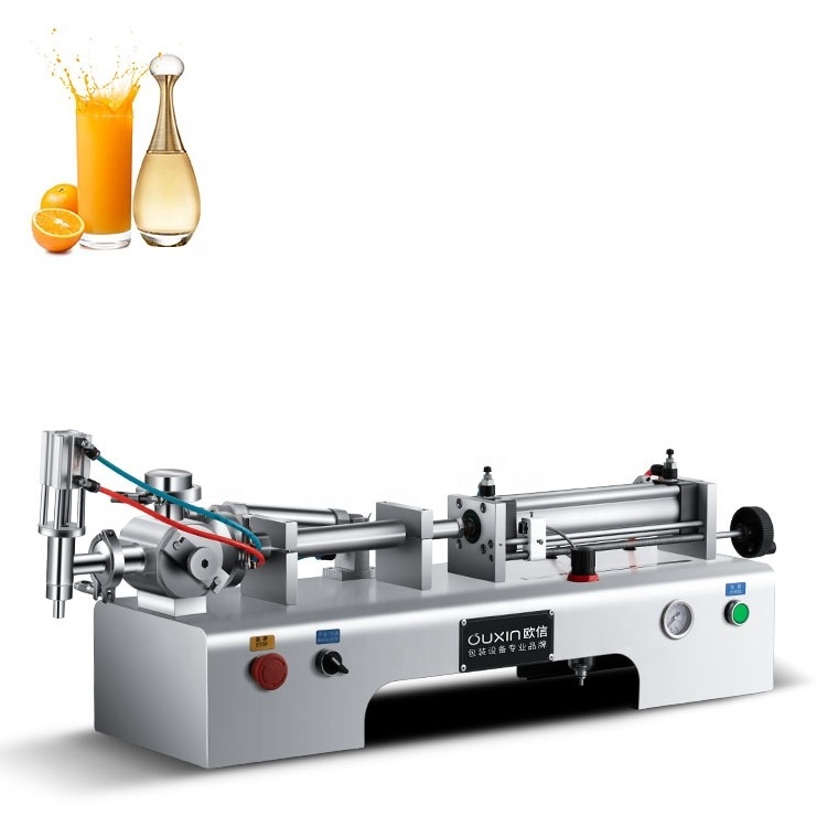 OX-WYD60 automatic single head without bucket filling machine paste liquid filling machine for sauce tahini salad dressing