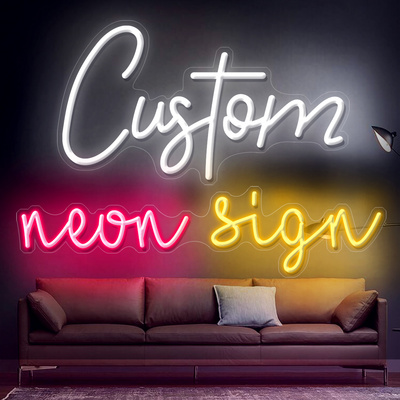 Fast Delivery Wholesale Custom Led Light Neon Sign Making Machine NO MOQ Dropshipping For Room Birthday Party Home Wedding Decor