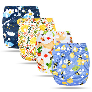 Natucare Baby Cloth Diapers One Size Adjustable Washable Reusable for Baby Girls and Boys