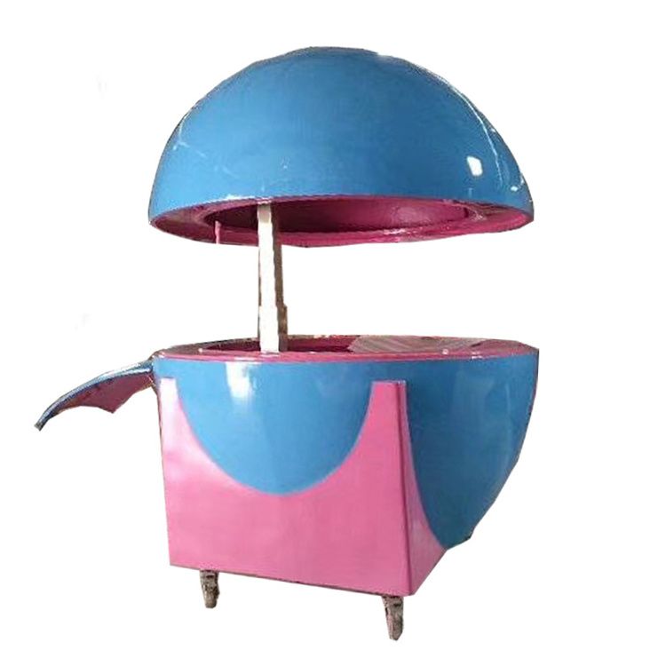 ice cream cart moveable shop kiosk for street beach shopping mall gelato stand