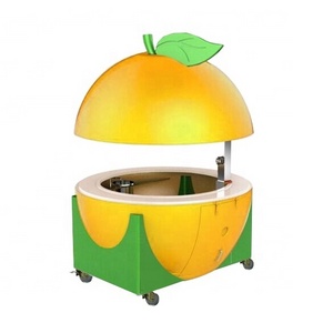 hotsale summer fresh juice bar kiosk fruit shape beautiful design food van trailer