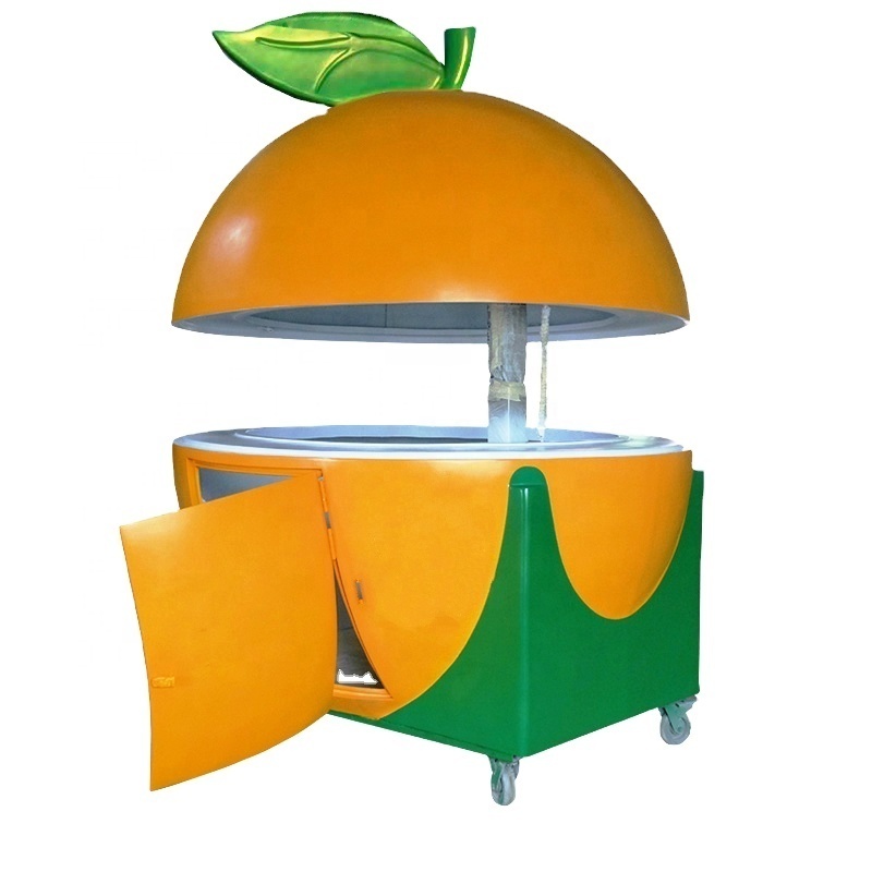 hotsale summer fresh juice bar kiosk fruit shape beautiful design food van trailer