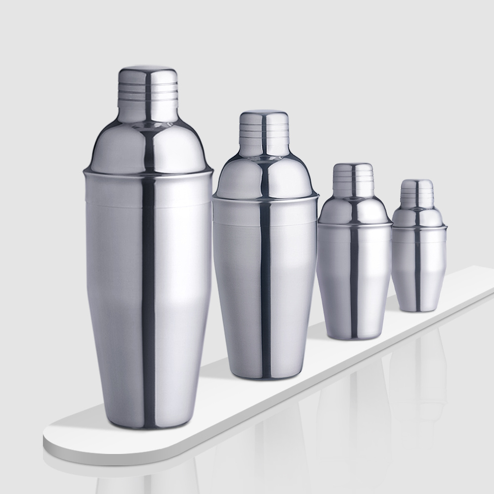 OUYADA Factory Direct 700ml Wholesale Metal Stainless Steel Cocktail Bar Tool Set Metal Shaker