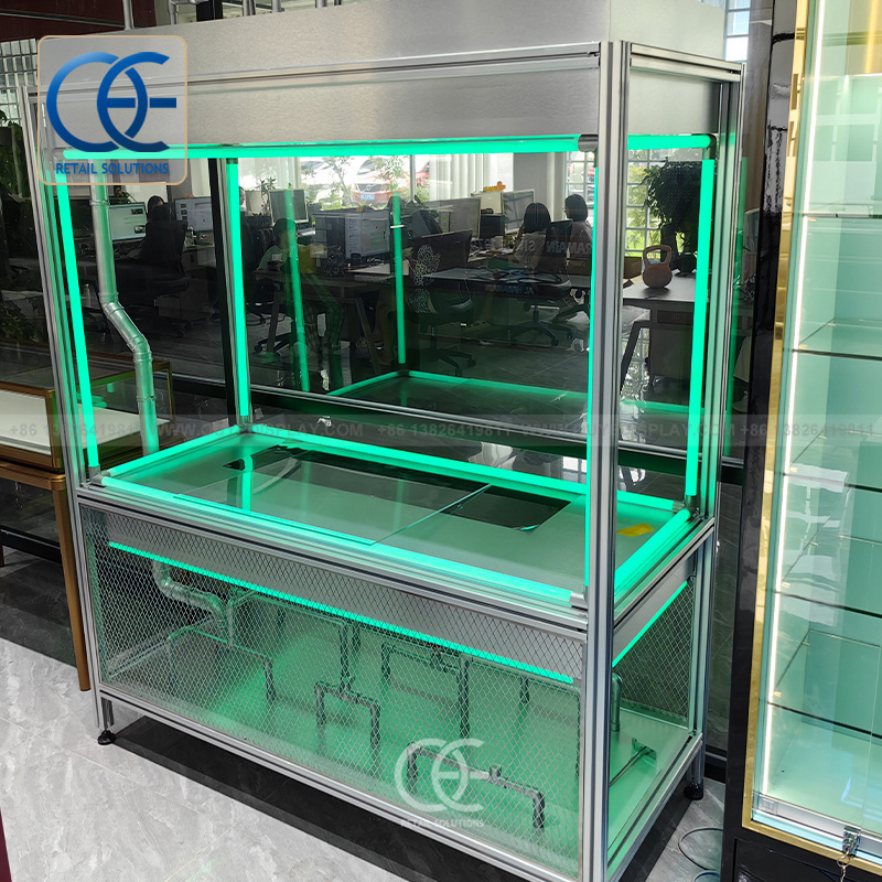 Customized Expo Stand Advertising Display Stand Backlit Exhibition Display Modular Led Booth Standard Exhibition Booth