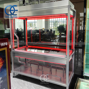 Customized Expo Stand Advertising Display Stand Backlit Exhibition Display Modular Led Booth Standard Exhibition Booth