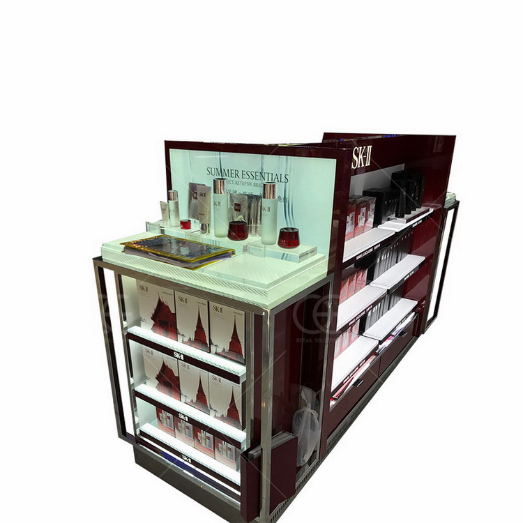 Perfume Shop Interior Design Top Grade Cosmetic Kiosk Shopping Mall,Perfume Kiosk For Shop Display