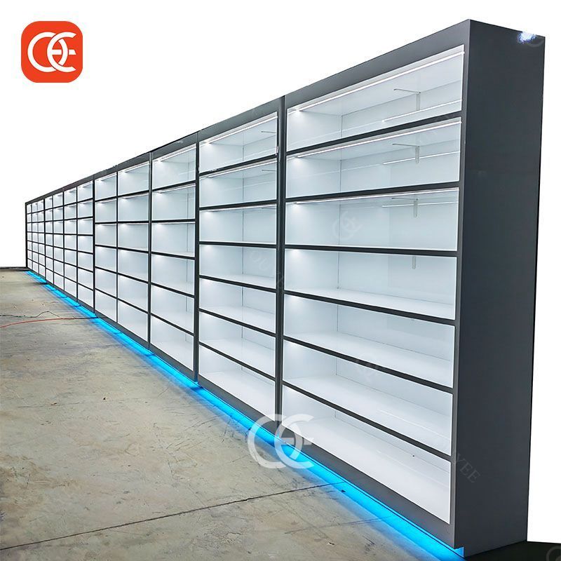 Cigar Showcase Tobacco Shop Furniture Display Cabinet Showcase Glass Retail Display Table For Shisha Shop