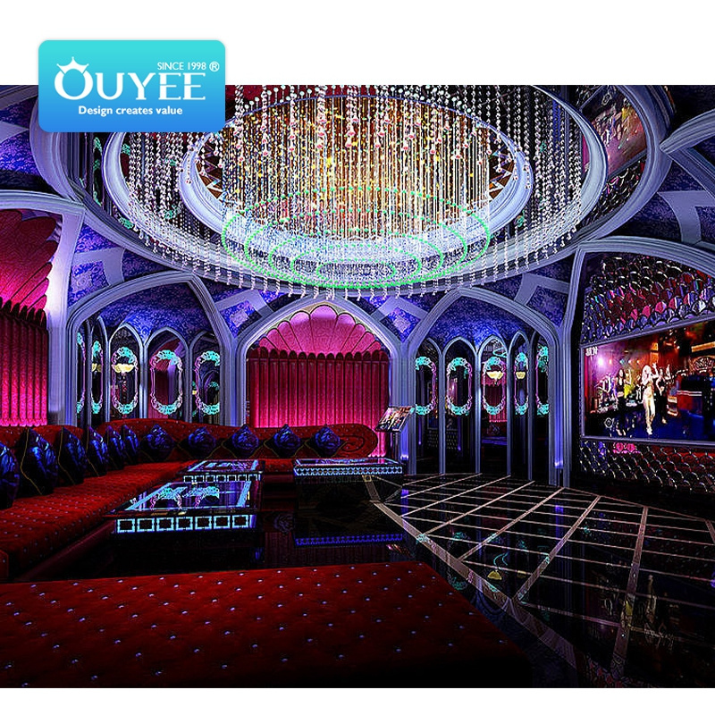 Luxury Brothel Supplied Furnishing Shisha Bar Sex Club Tempered Glass Booths Night Club Furniture