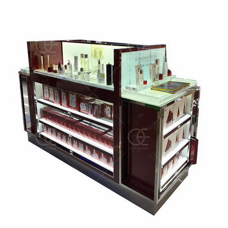 Perfume Shop Interior Design Top Grade Cosmetic Kiosk Shopping Mall,Perfume Kiosk For Shop Display