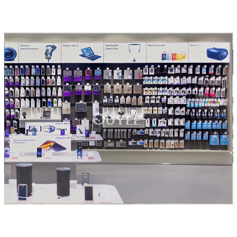 New Mobile Phone Store Fitting Shop Interior Design For Mobile Phone Accessories Cellphone Wall Display