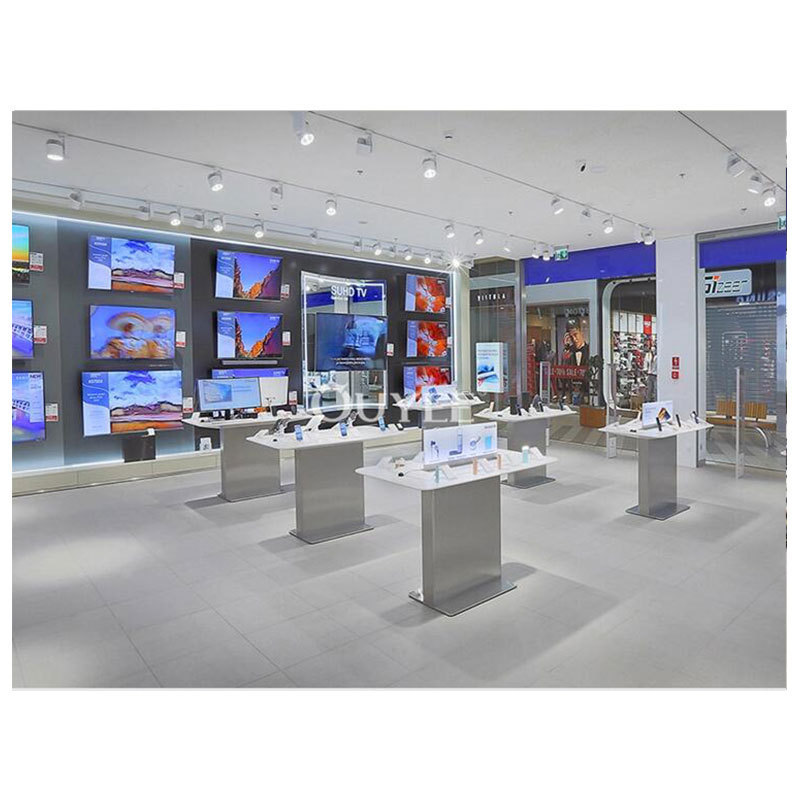 New Mobile Phone Store Fitting Shop Interior Design For Mobile Phone Accessories Cellphone Wall Display