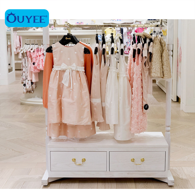 Kids Clothes Store Interiors Retail Children Clothing Store Furniture Children Garment Shop Clothes Display Rack For Kids