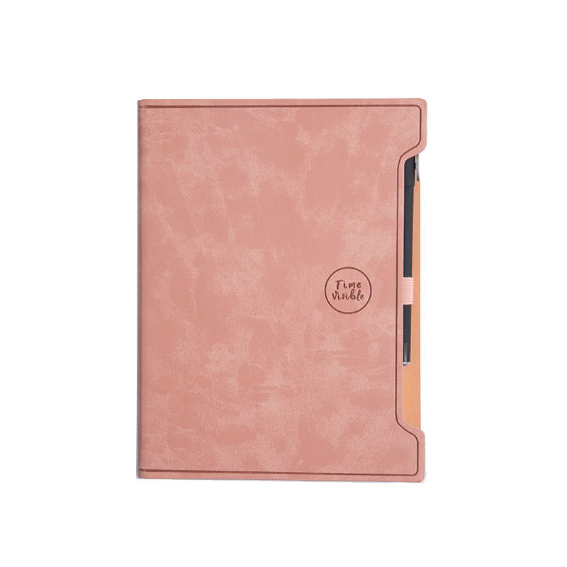 Wholesale Promotional Pu Leather Customized logo printing Notebook for corporation meeting and school gift