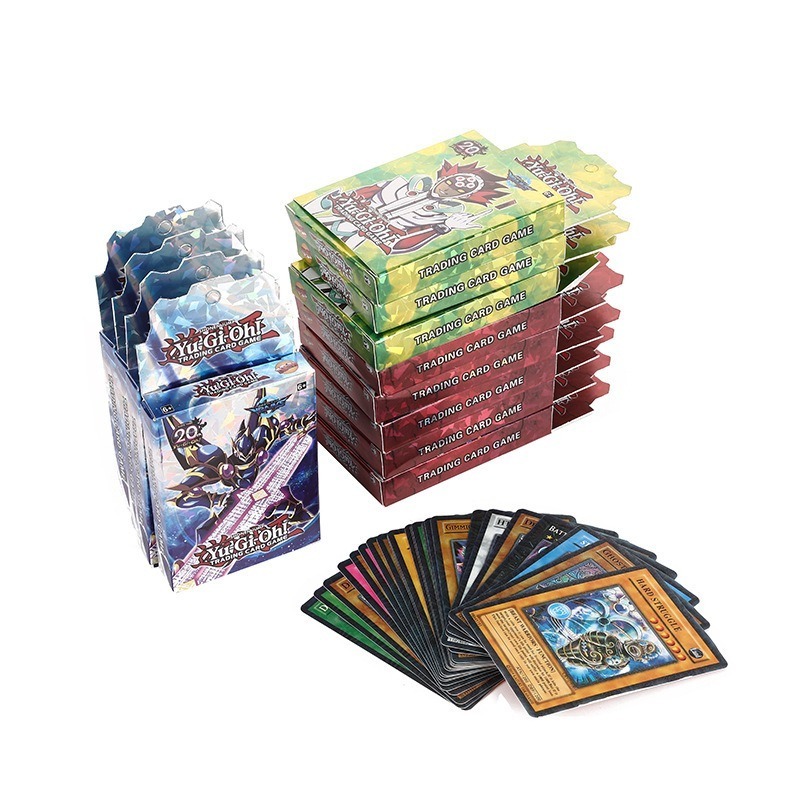 Yugioh Cards Blind box English Version Trading Flash Cards Collection Booster Anime Yu Gi Oh Map Playing Game Card Mystery box