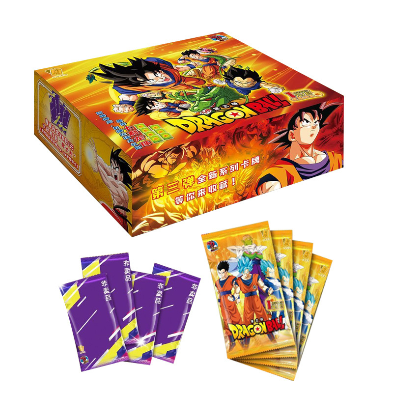 Wholesale Collection Card Box Booster Super Heroes Board Playing Games Dragon Ball Super Heroes Cards