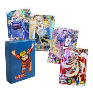 Wholesale Narutoes Cards One Pieces Collect Dragon ball Transaction card Demon Slayer Collectible Cards Children's Toy Gift