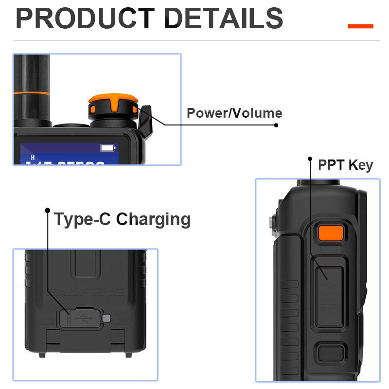 Best Selling Baofeng K5 plus10W Dual-band VHF UHF Radio Original Outdoor Long Distance Walkie Talkie