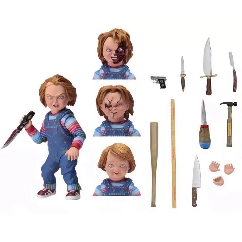 Neca Collectible Model Toys 12cm Good Guys Chucky Action Figure