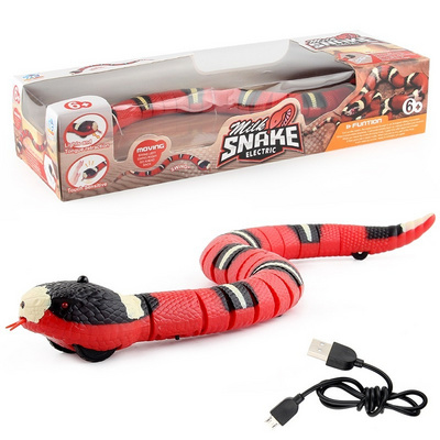 Wholesale Remote Control Snake 2023 Plastic Realistic Snake Toys RC Animal Toy Halloween Funny Radio Control Rc Toy For Kids