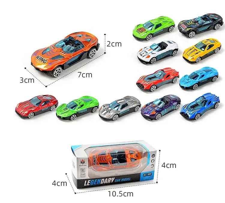 Top Selling 1:64 Kids Toy Racing Car Model Hotwheels Toys Diecast Alloy Car Small Mini Model Wheels Toy