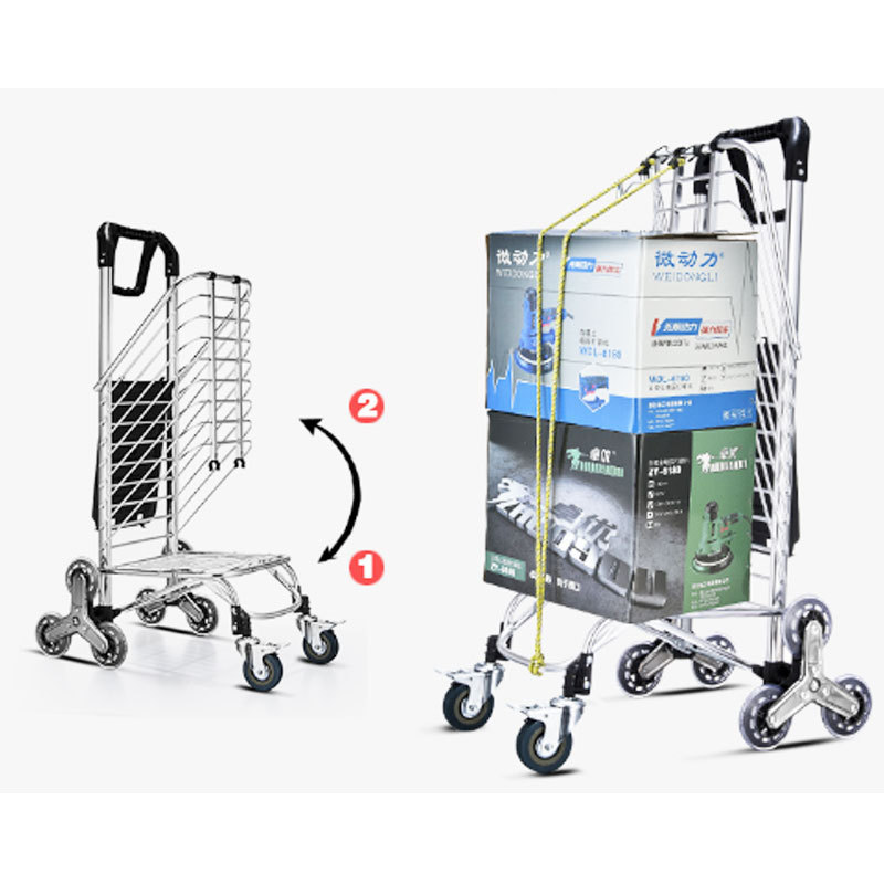 mini foldable handtruck lightweight Luggage cart collapsible shopping cart