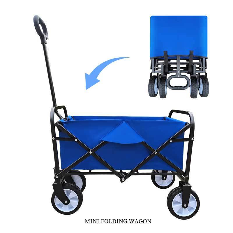 bollerwagen garden trolley folding wagon Heavy Duty Foldable Camping trolley Utility Wagon Foldable Trolley 4 Wheel