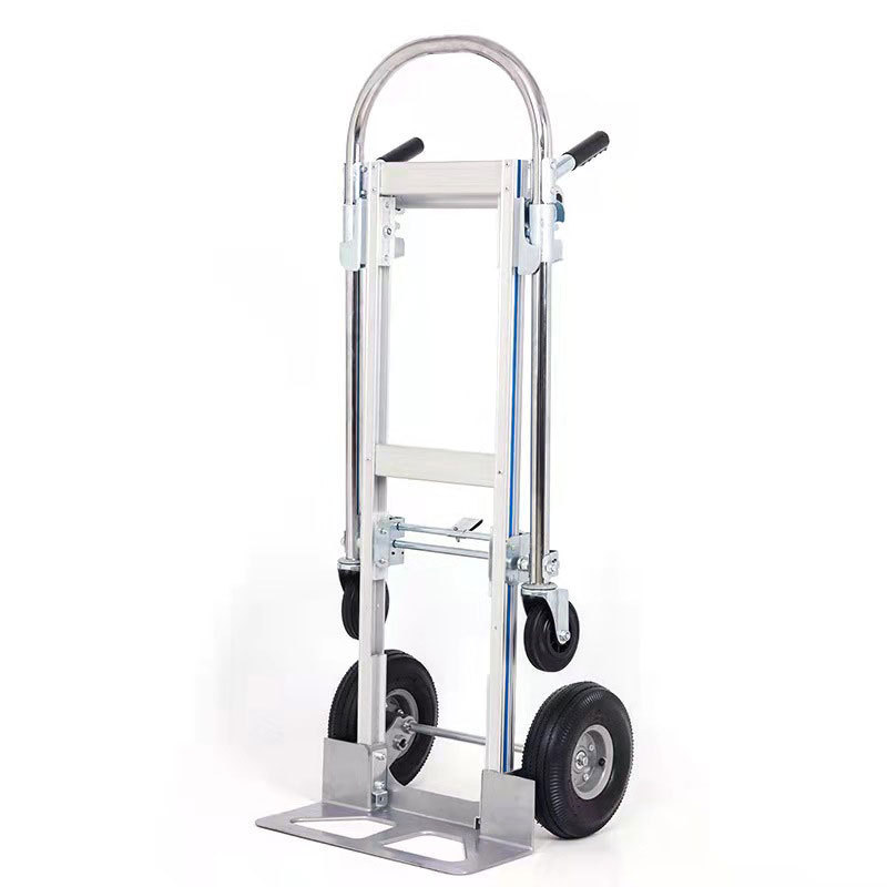 Heavy Duty  Trolley Cart folding hand truck aluminium platform hand truck Dual-purpose aluminum alloy trolley