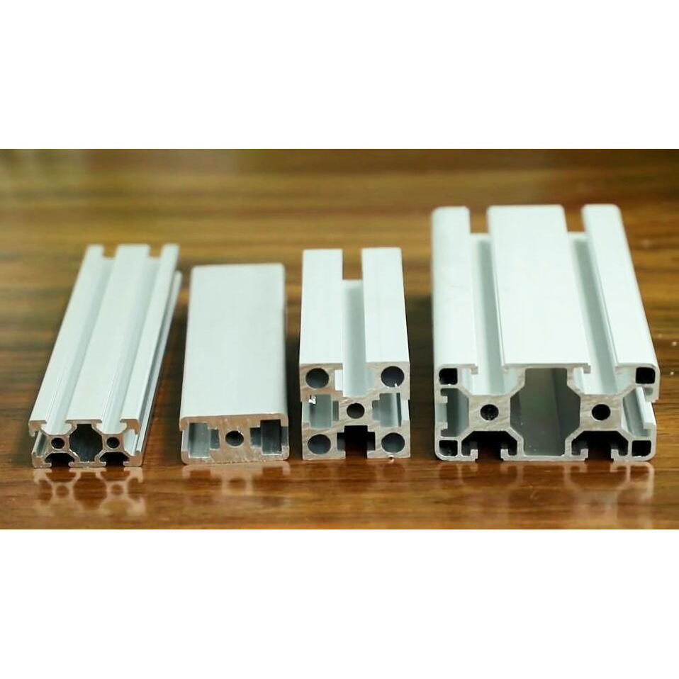 China factory silver aluminium alloy 4060 4080 c beam aluminum extrusion profiles 40*60 wholesale