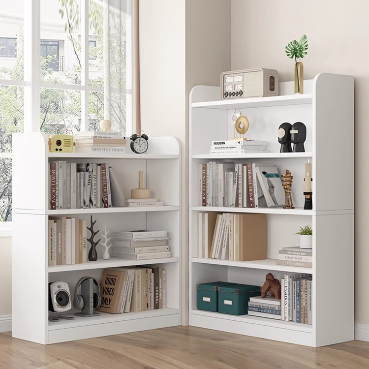 Classroom Children Simple Small Bookcase Against The Wall Floor Shelves