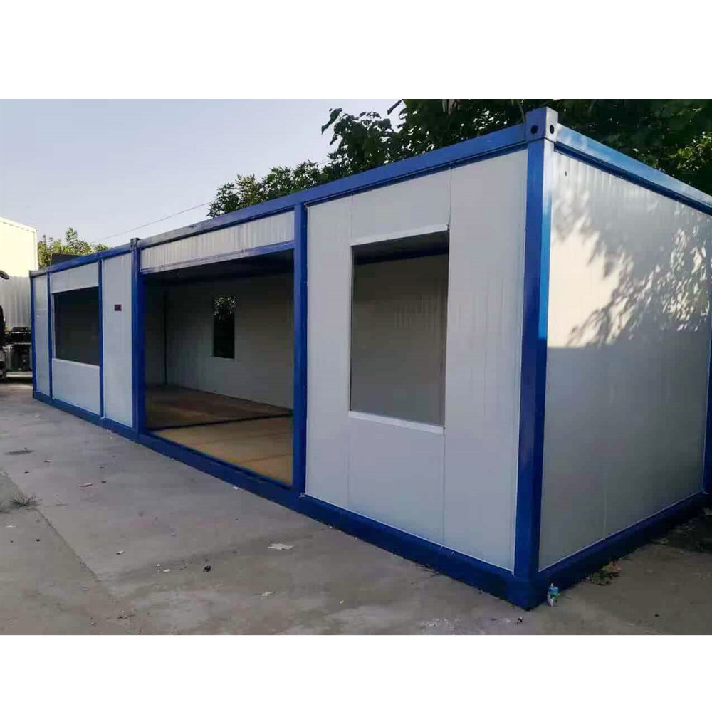 Prefab steel metal frame steel sheds storage outdoor prefab 40 folding house container for sale