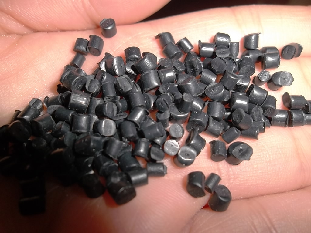 Superior Quality Natural Black Plastic Raw Material Recycle LDPE