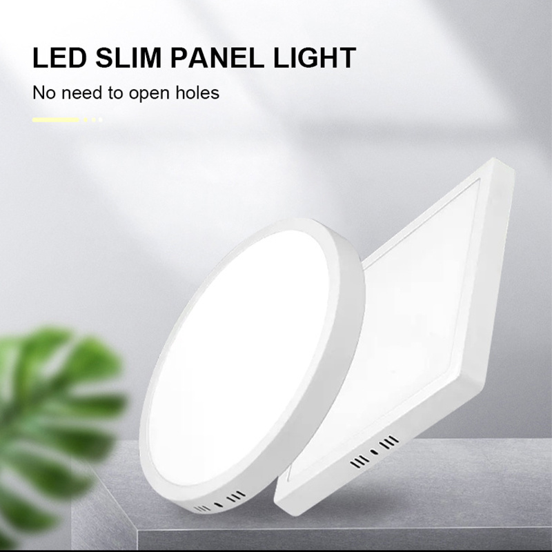 OEM factory direct white 6w changeable ceiling led lights flex panel for office home