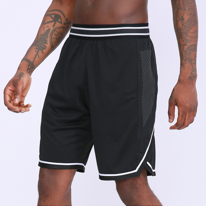 men's baseball shorts quick dry solid workout gym shorts custom men sports wear pants