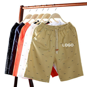 100% Cotton short plus size mens shorts pants summer casual beach odm oem blank shorts de hombre custom logo shorts men for men