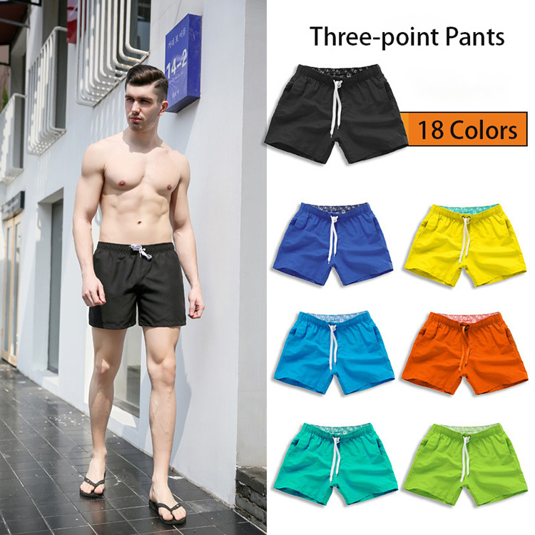 2022 Custom Logo mens gym sweat shorts cargo shorts for men's sweat nylon casual drawstring Sweat Knee Length Shorts