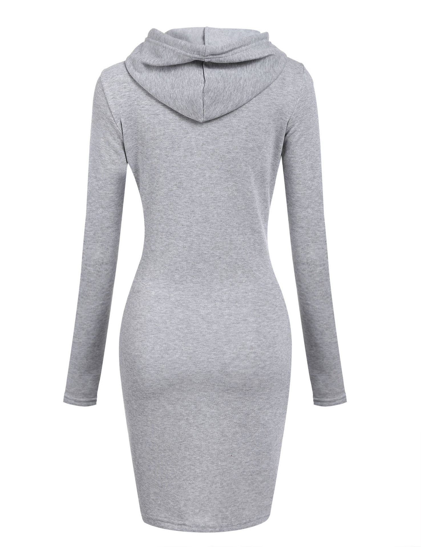 Custom logo women's hoodies & sweatshirts wholesale long sleeve other bodycon dress cheap casual women dress woman hoodie dress