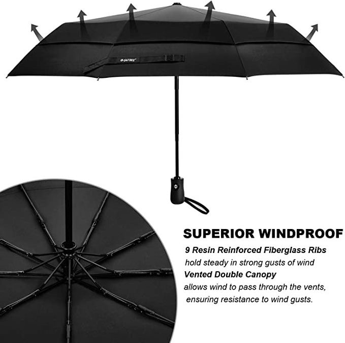 umbrellas for the rain Hot Sell  Product compact umbrella Windproof sun  automatic golf  Folding Umbrella with logo printing