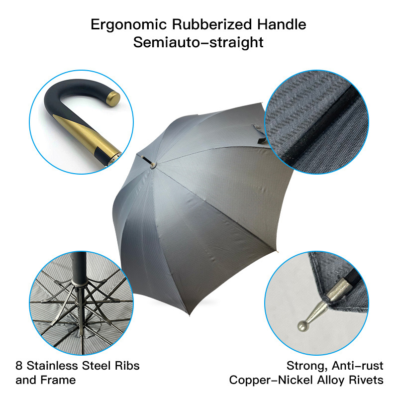 sombrillas SALE Umbrella Sunny and Rainy Comfortable grip Hook handle Solid structure custom UV umbrellas for the rain