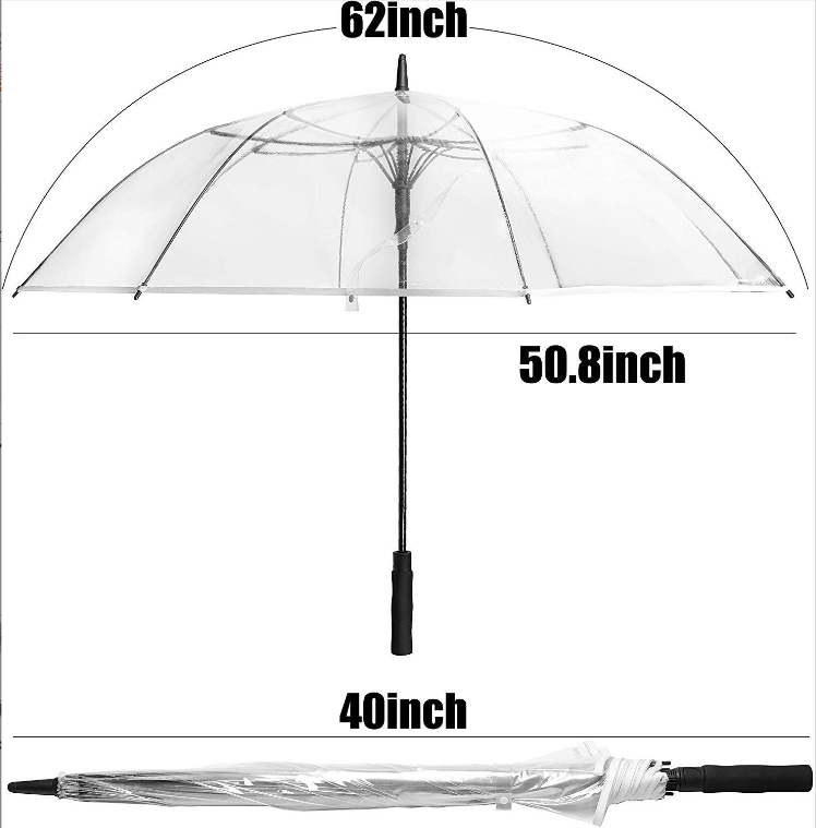 paraguas Wholesale white umbrella wedding transparent custom advertising windproof sun golf straight umbrella with logo for sale