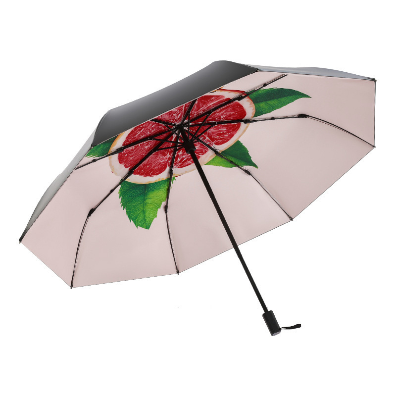 umbrella supplier New Fashion Strong UV-proof Flower Print  customized  Mini Portable Umbrella with Logo